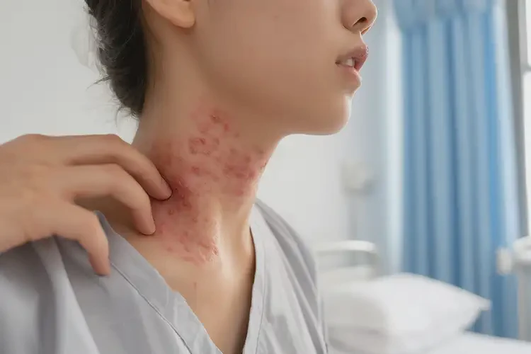 产妇脖子经常长湿疹可不可以根治(图4)