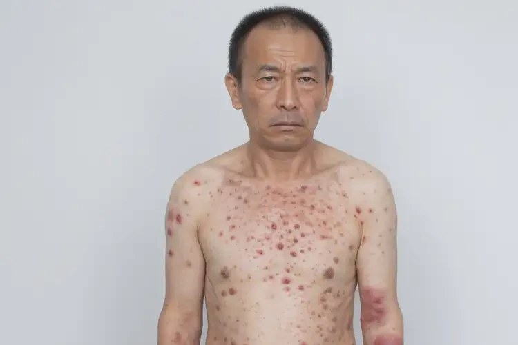 男生四肢出現(xiàn)濕疹不管它會(huì)自己好嗎(圖3)