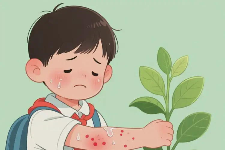 小學(xué)生手臂上出現(xiàn)濕疹可不可以根治(圖2)