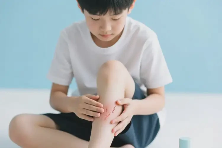 中学生大腿有湿疹可不可以根治(图1)