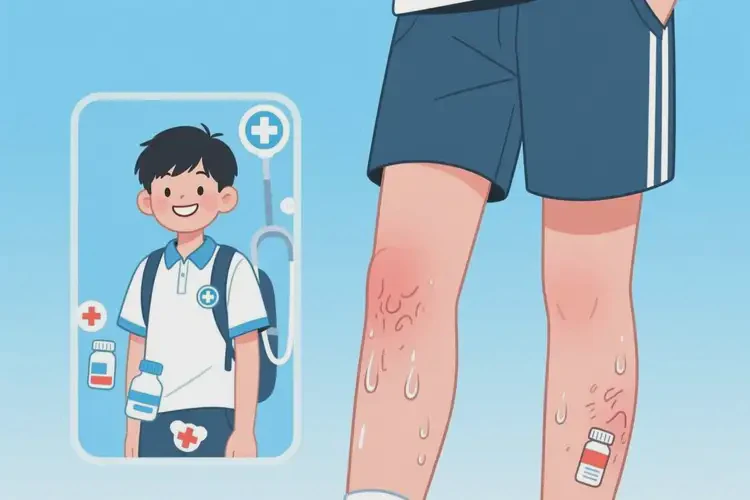 大學生小腿上有濕疹可不可以根治(圖4)