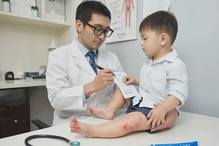 嬰幼兒小腿出濕疹可以治好嗎(圖2)