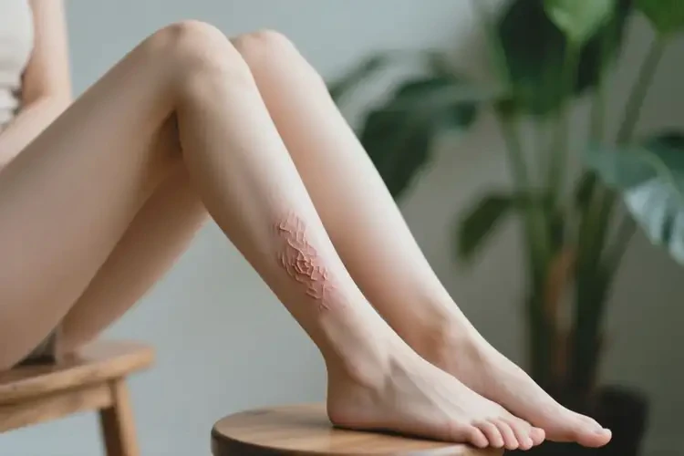 女性小腿容易起濕疹可不可以根治(圖1)