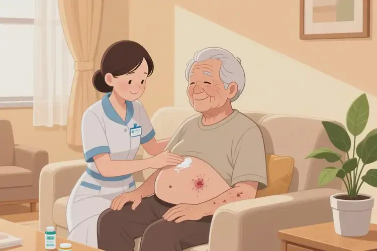 高齡老人肚子起濕疹能不能根治(圖4)