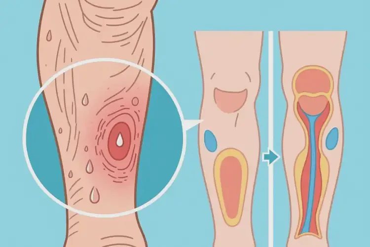 老年人小腿出濕疹可不可以根治(圖2)