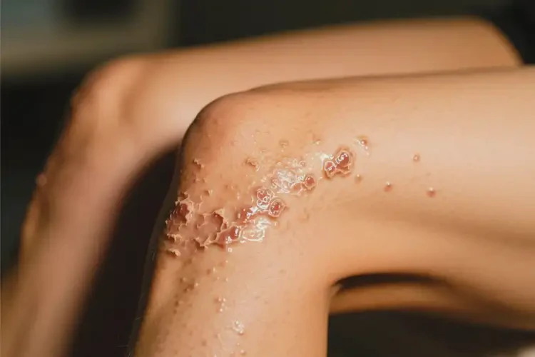 女人大腿有濕疹能不能根治(圖3)