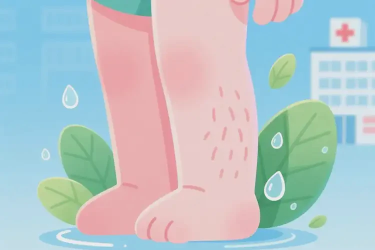 儿童大腿上偶尔长湿疹可不可以根治(图4)