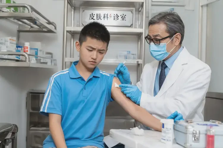 中學(xué)生手臂上容易起濕疹可以徹底自愈嗎(圖3)