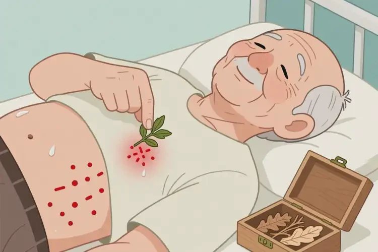 老人肚子有濕疹可不可以根治(圖1)