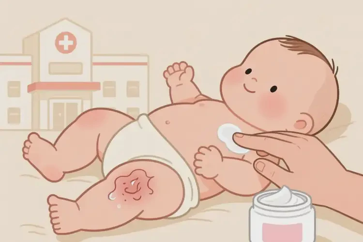 嬰兒大腿經(jīng)常起濕疹不管它會自己好嗎(圖2)