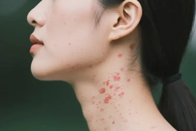 女人脖子上容易起濕疹可不可以根治(圖3)