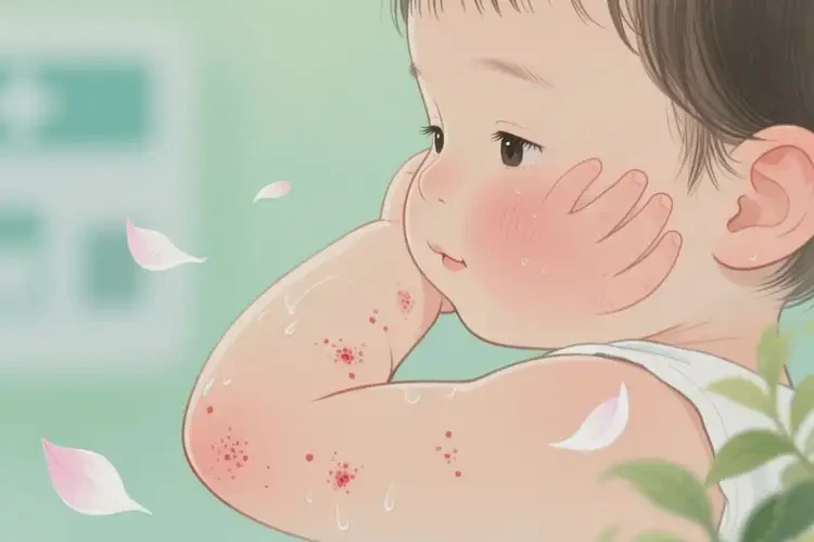 幼儿手臂经常起湿疹可以彻底自愈吗(图2)