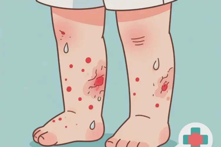 兒童小腿上有濕疹可不可以根治(圖3)