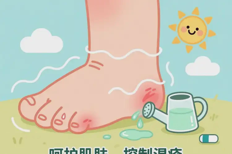 兒童腳上出現(xiàn)濕疹可不可以根治(圖2)