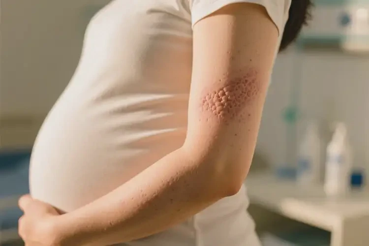 產(chǎn)婦手臂出濕疹可不可以根治(圖4)