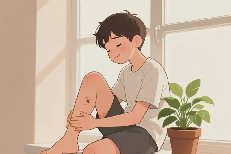 青少年小腿上出現(xiàn)濕疹可不可以根治(圖3)