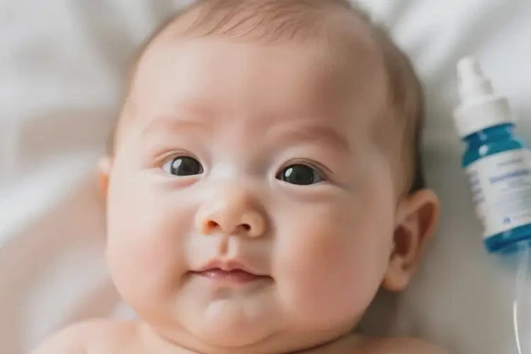 寶寶面部出濕疹可以治好嗎(圖2)