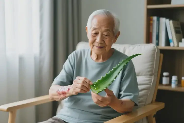 高齡老人身上有濕疹能不能根治(圖1)