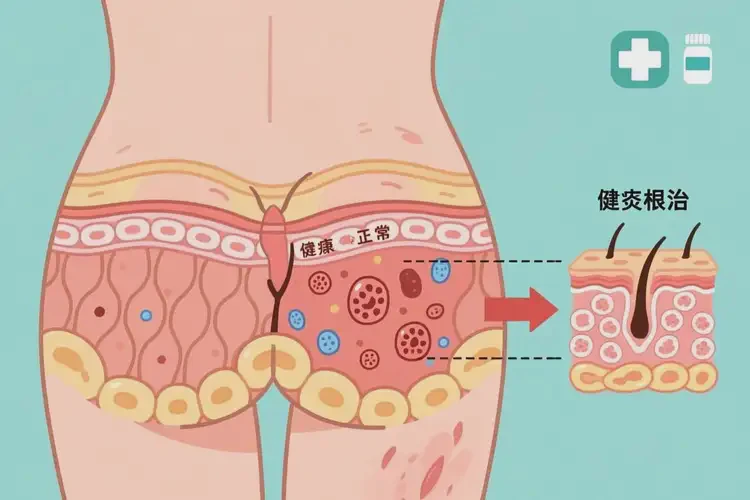 女人屁股上偶尔长湿疹能不能根治(图1)
