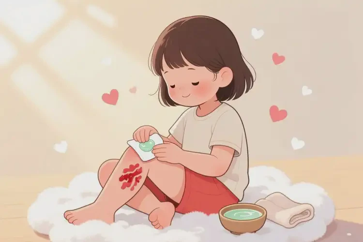 儿童大腿容易起湿疹可不可以根治(图1)