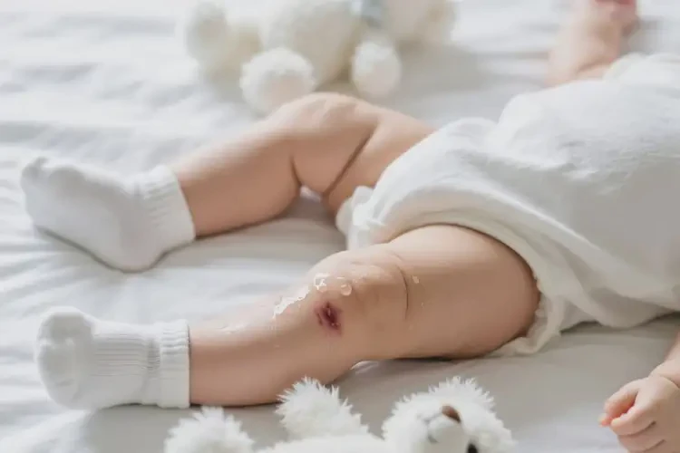 寶寶大腿上起濕疹可以治好嗎(圖2)