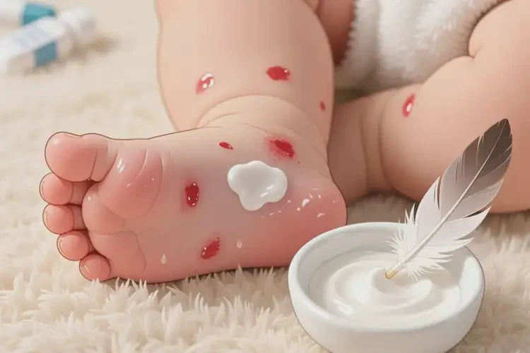 嬰兒腳上容易起濕疹可不可以根治(圖2)