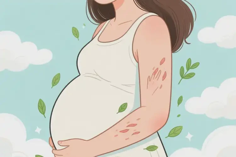 產(chǎn)婦手臂出濕疹可不可以根治(圖2)