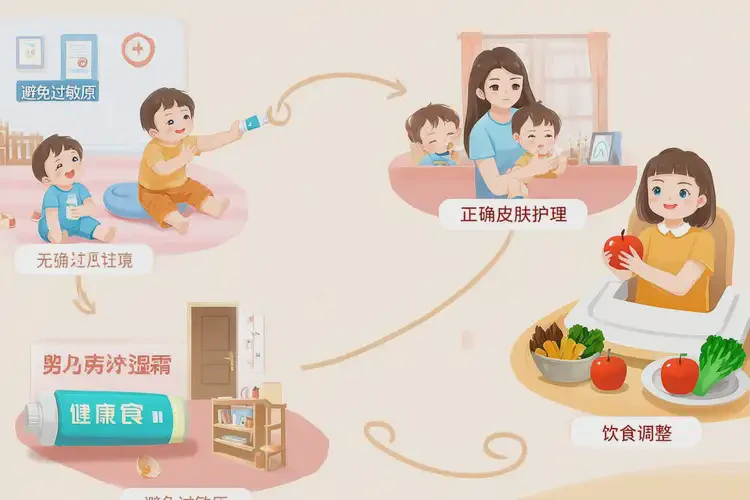 幼兒臉上偶爾長濕疹可以徹底自愈嗎(圖2)