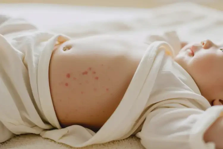 婴儿肚子偶尔长湿疹可不可以根治(图4)