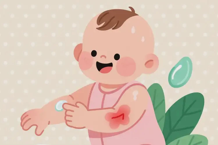 嬰幼兒手臂上經(jīng)常起濕疹可以治好嗎(圖3)