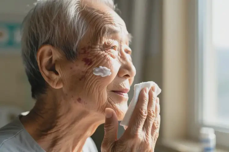 高齡老人臉上偶爾長濕疹可不可以根治(圖3)
