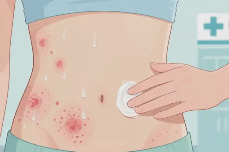 女性肚子出濕疹可不可以根治(圖4)