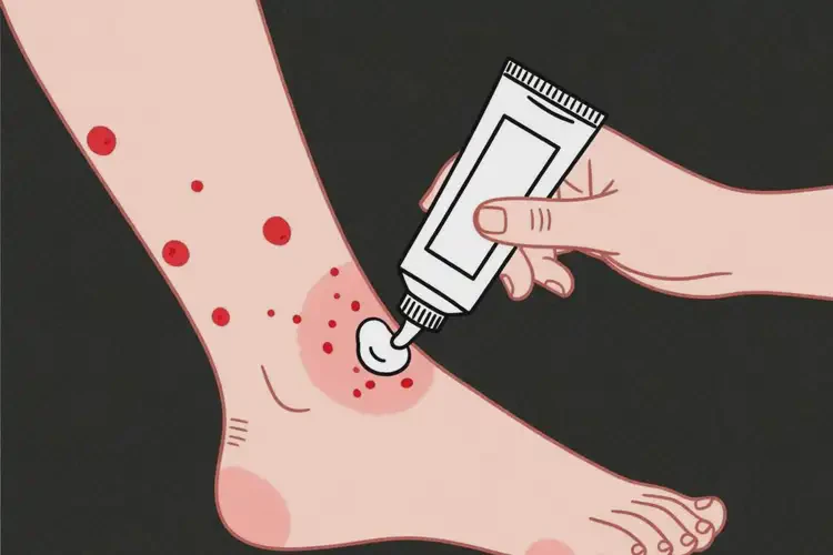 產婦小腿上起濕疹可不可以根治(圖1)