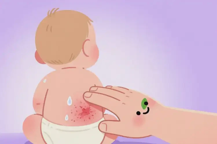 孩子屁股長(zhǎng)濕疹可不可以根治(圖2)