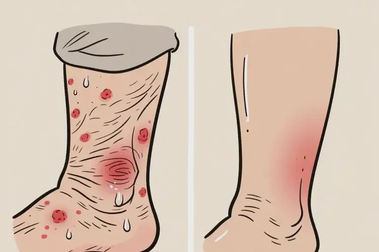 老人小腿上容易長濕疹可不可以根治(圖4)
