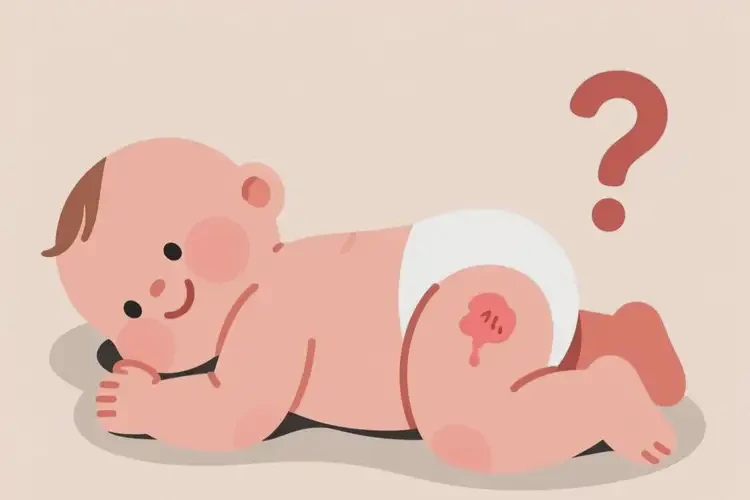 小兒肛周偶爾長濕疹不管它會自己好嗎(圖1)