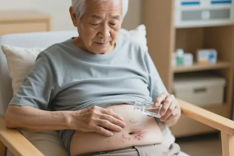 高齡老人肚子上容易長濕疹可不可以根治(圖2)