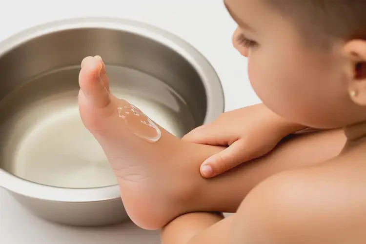 孩子脚上起湿疹可不可以根治(图3)