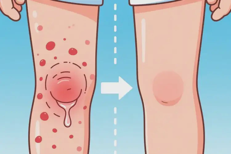 少兒大腿有濕疹可不可以根治(圖4)