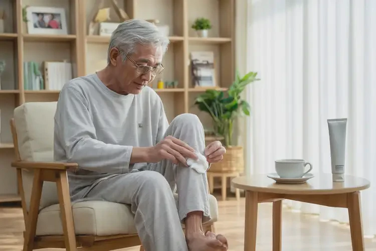 老年人小腿長濕疹可不可以根治(圖2)