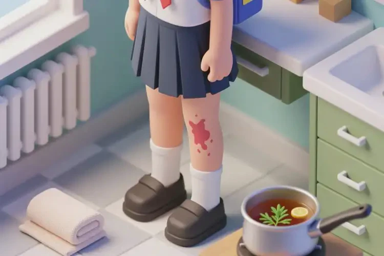 中學生屁股偶爾起濕疹可不可以根治(圖1)