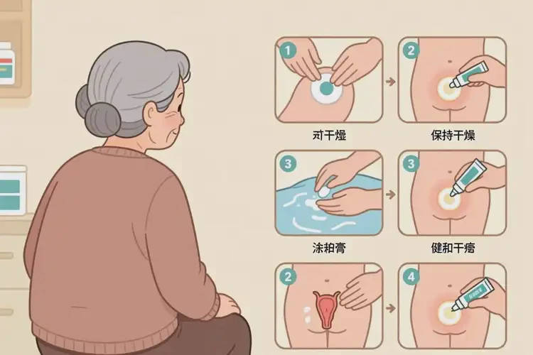 老人肛周長(zhǎng)濕疹可不可以根治(圖3)