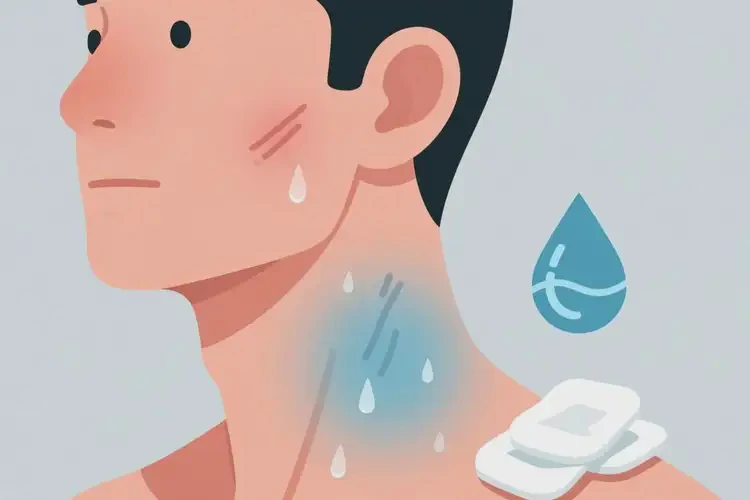 男人脖子出現(xiàn)濕疹能不能根治(圖3)