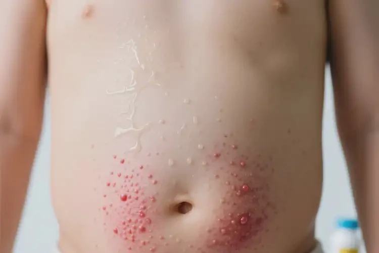 小孩肚子上出現(xiàn)濕疹可不可以根治(圖4)