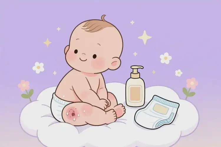 小兒屁股上出濕疹可不可以根治(圖2)