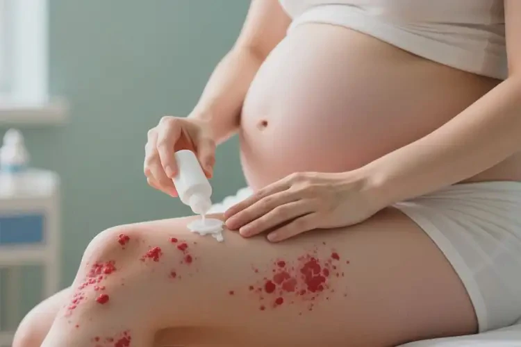 孕婦小腿上經(jīng)常起濕疹可不可以根治(圖3)