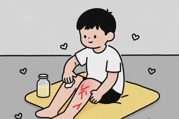 小學(xué)生大腿偶爾長(zhǎng)濕疹可不可以根治(圖1)