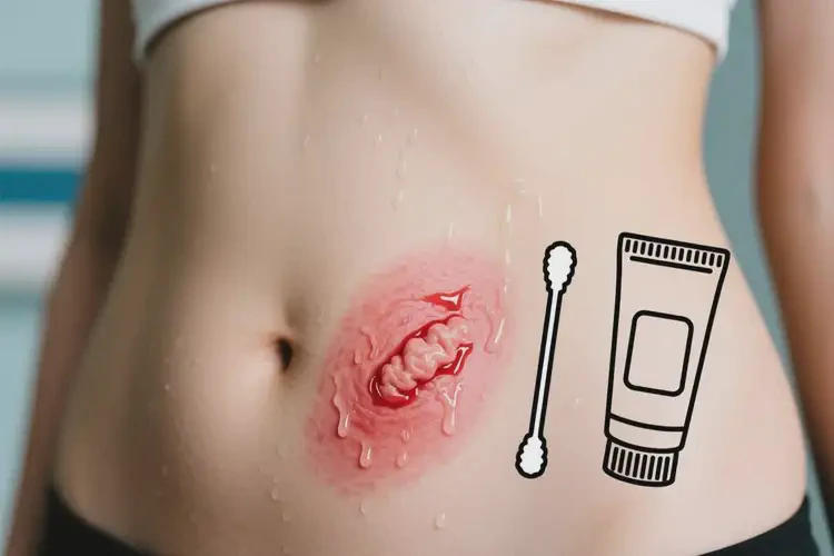 女性肚子上出現(xiàn)濕疹可不可以根治(圖2)