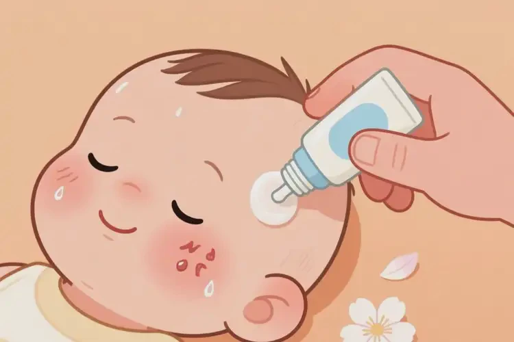 嬰幼兒面部出現(xiàn)濕疹可不可以根治(圖1)