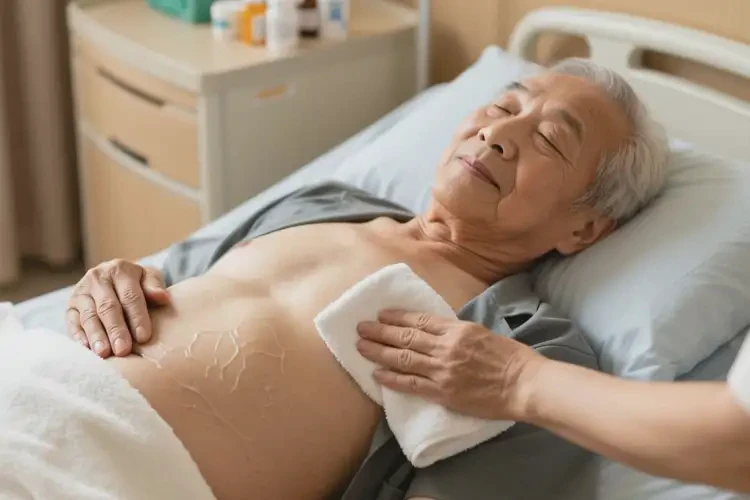 高齡老人肚子出濕疹不管它會自己好嗎(圖1)